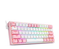 REDRAGON Fizz Pro (biało-różowa) K616RGB-PRO white pink - 1268110 - zdjęcie 4